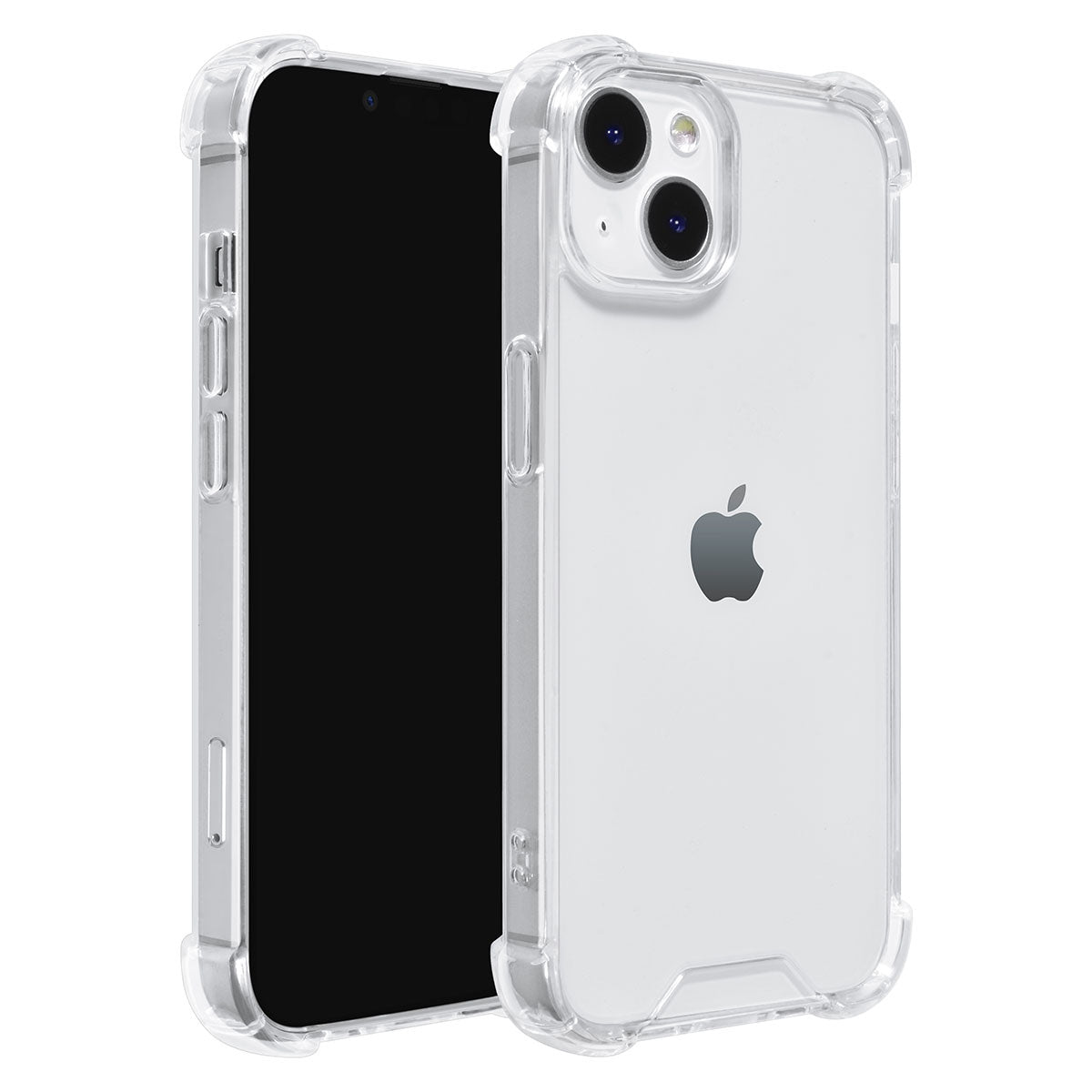 iPhone 15 Antishock hoesje - TPU Backcover - Transparant
