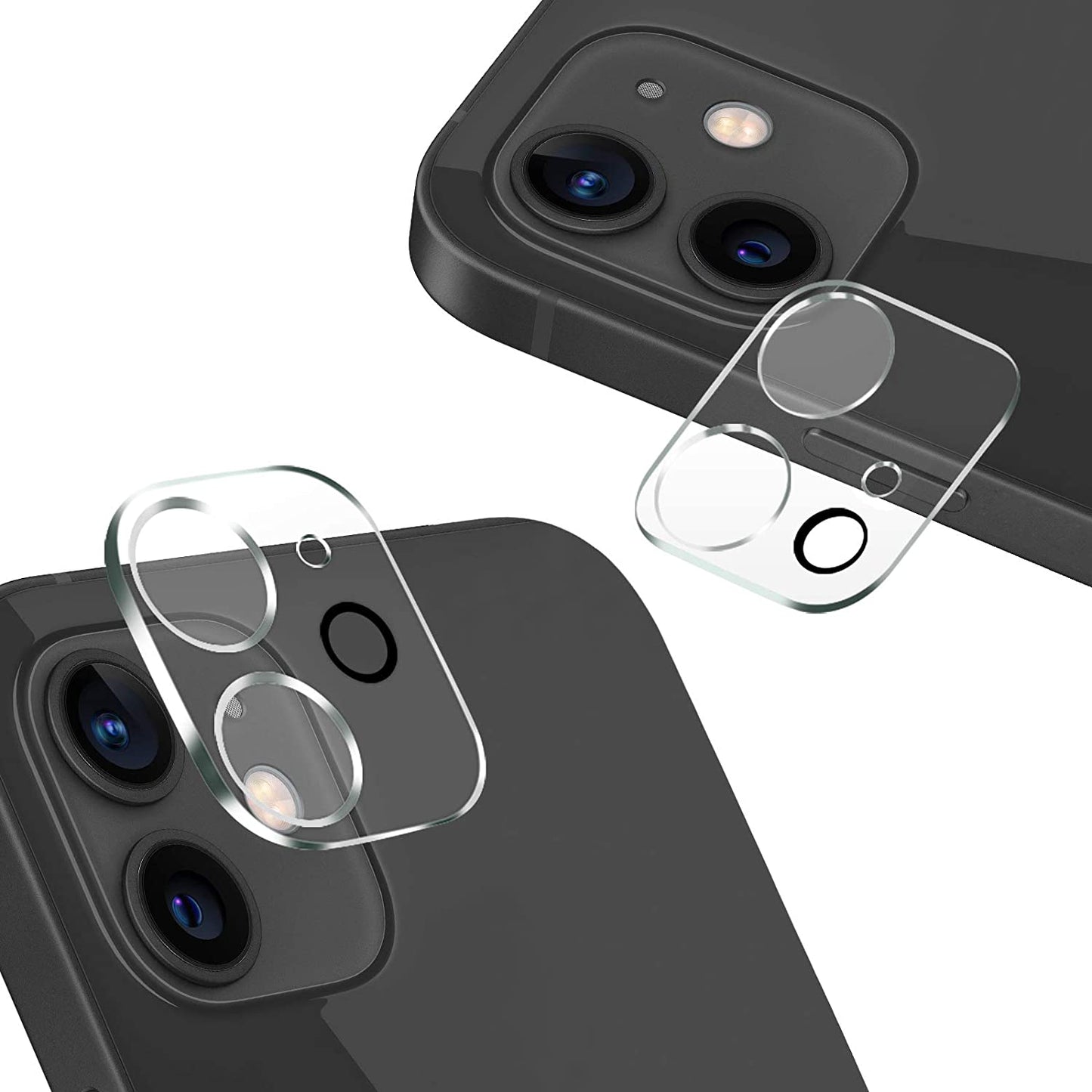 iPhone 12 Mini Full Lens Protector - Transparant