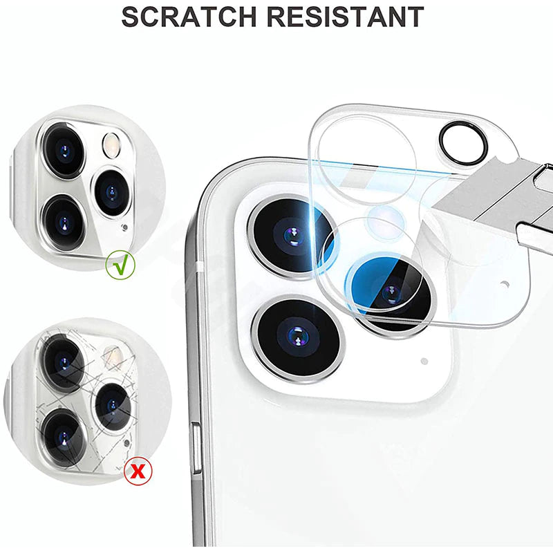 iPhone 12 PRO MAX Full Lens Protector - Transparant