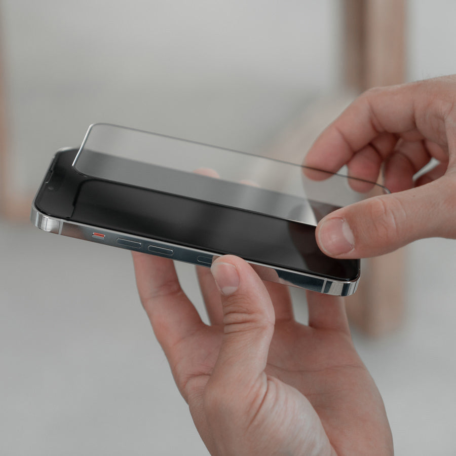 Full Screenprotector voor iPhone 14 β Transparant met Zwarte Rand